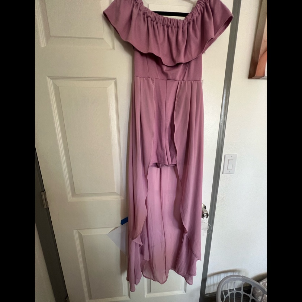 High low short dress